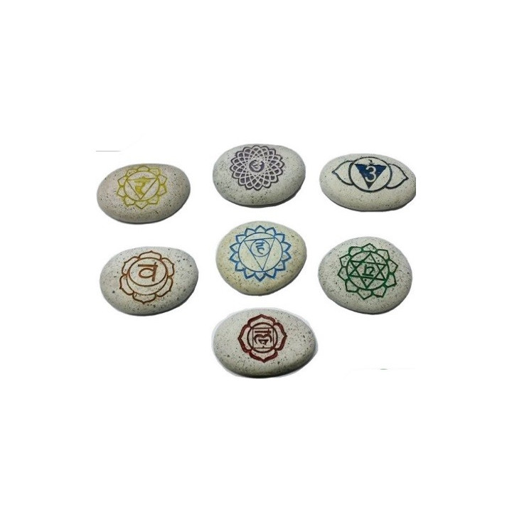 pedras dos 7 chakras