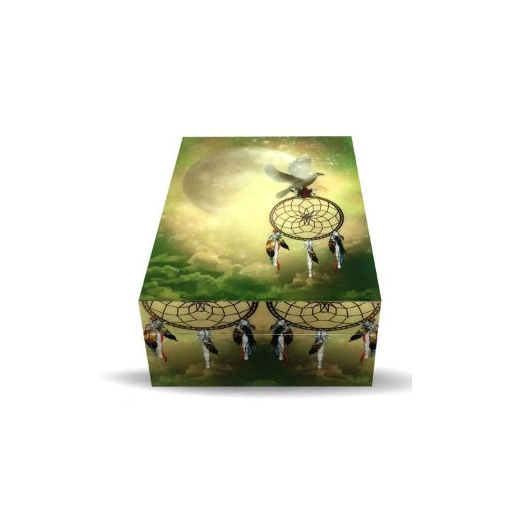 caja madera caza sueños – 15cm x 10cm