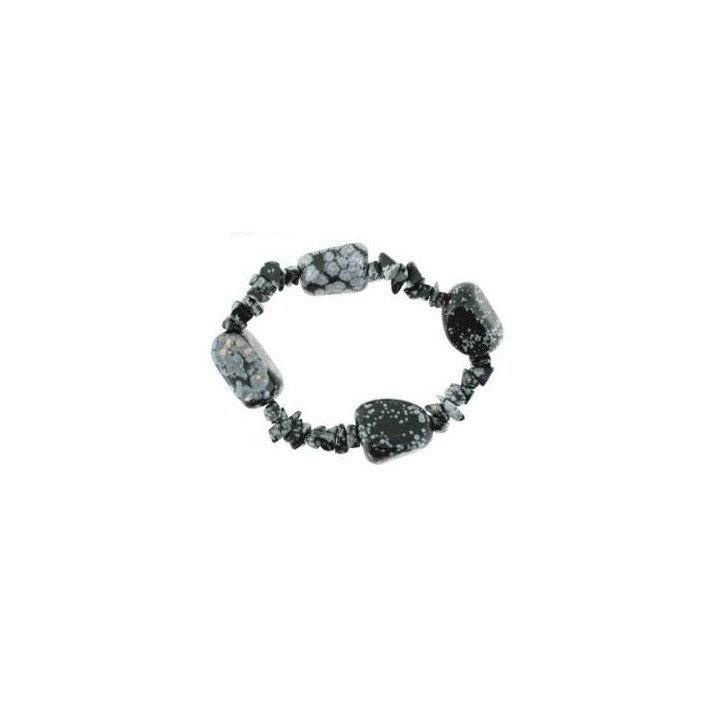 pulseira obsidiana – 4 pedras