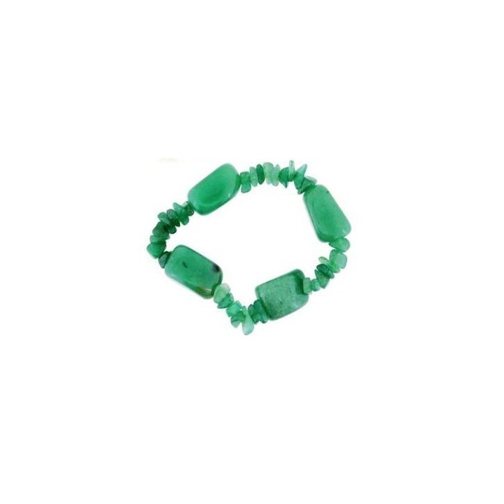 bracelet quartz vert – 4 pierres