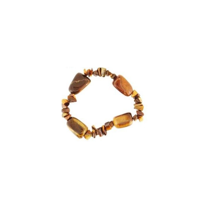 pulsera ojo de tigre – 4 piedras