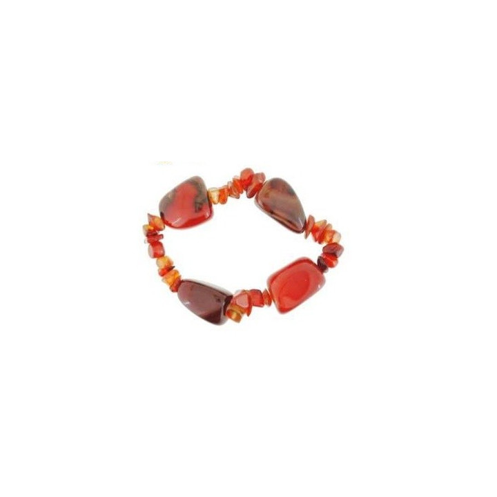 Armband Cornalina – 4 Steine