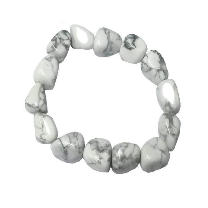 pulseira howlita – piedras