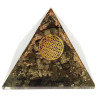 pirâmide orgonite pirite – 7 x 7