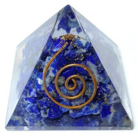 pirâmide orgonite lapis lazuli – 4 x 4
