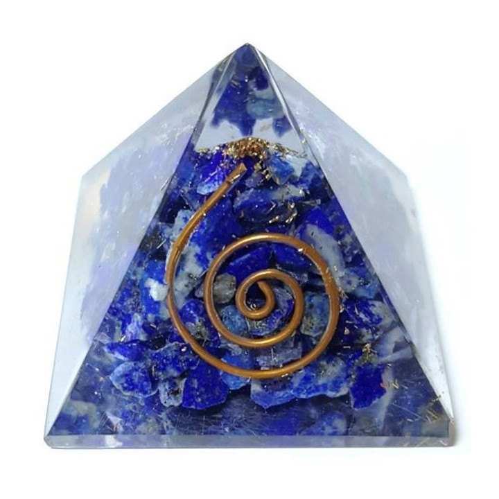pyramide orgonite lapis lazuli – 4 x 4