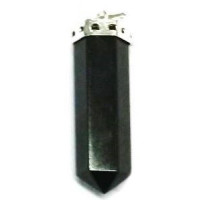 pendentif d'agate noire