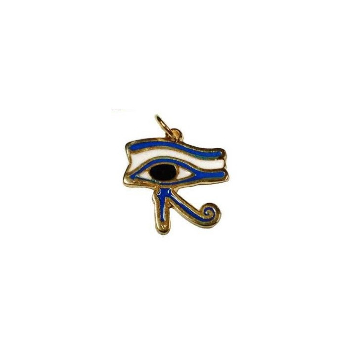 ojo de horus – colgante dorado