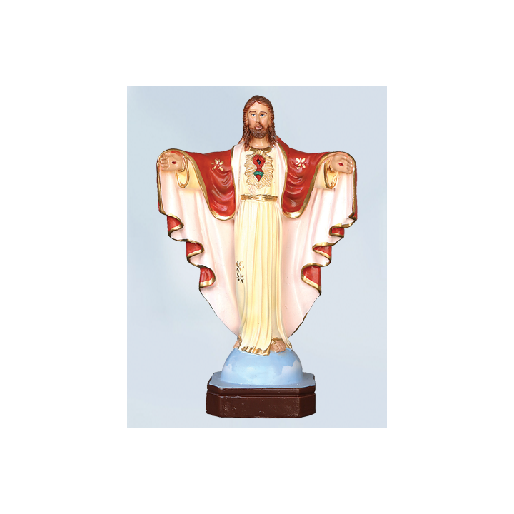 Jesus Christus der Erlöser – 20cm (rote Cape)