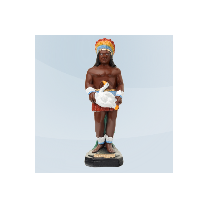 caboclo águia branca – 35cm