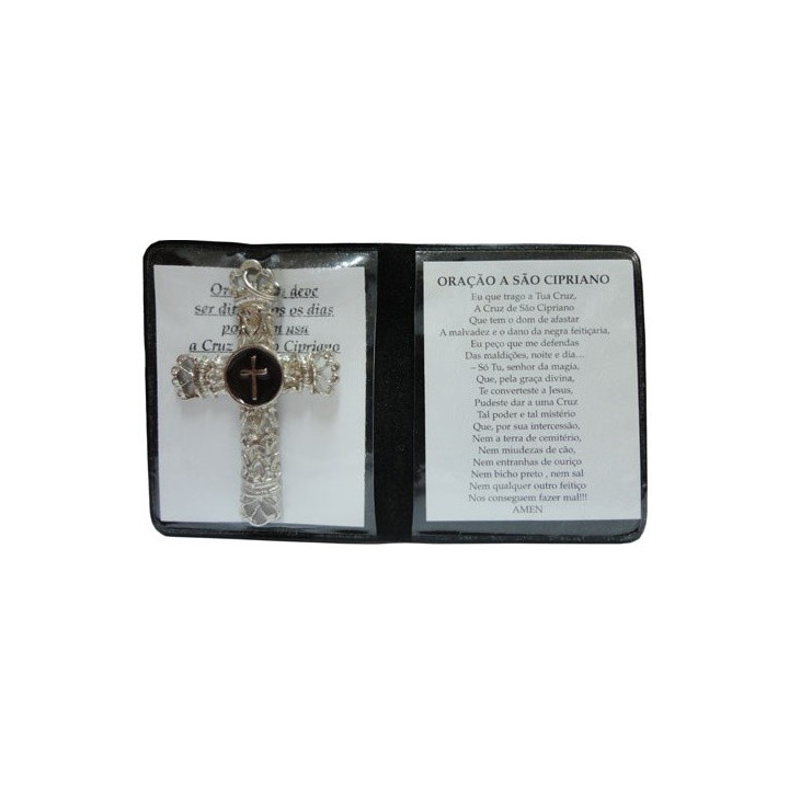 cruz de são cipriano – fundo preto