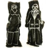 bonecos de pano Vodu (voodoo)– casal preto