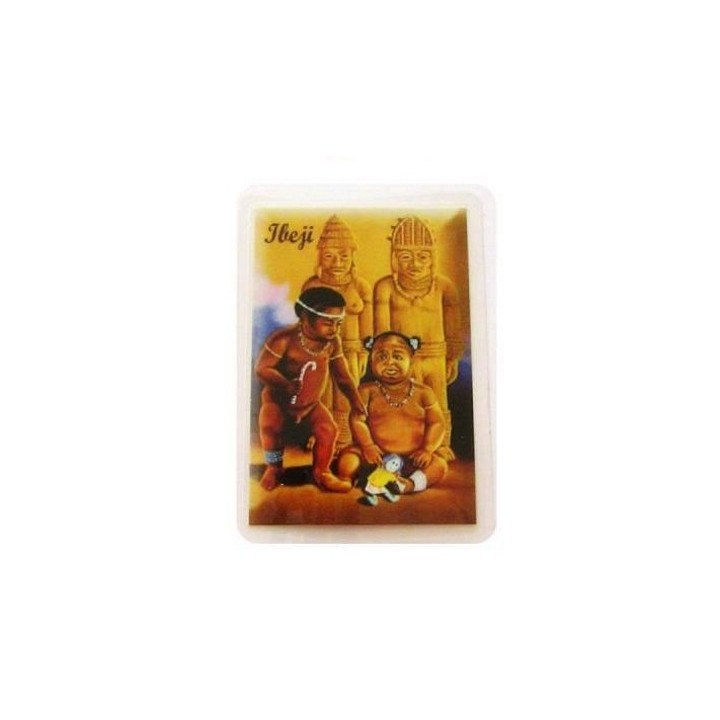 tarjeta de los orixás – ibeji (niños)