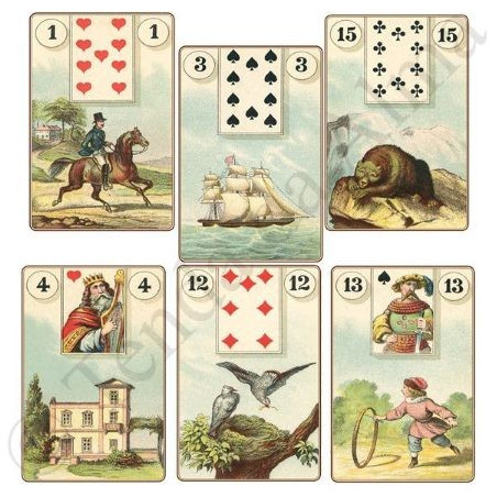 BARALHO DE CARTAS CIGANAS LENORMAND - ARTHA, Bacacheri Online