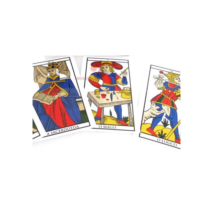 Tarot de Marseille (livre + 22 cartes)