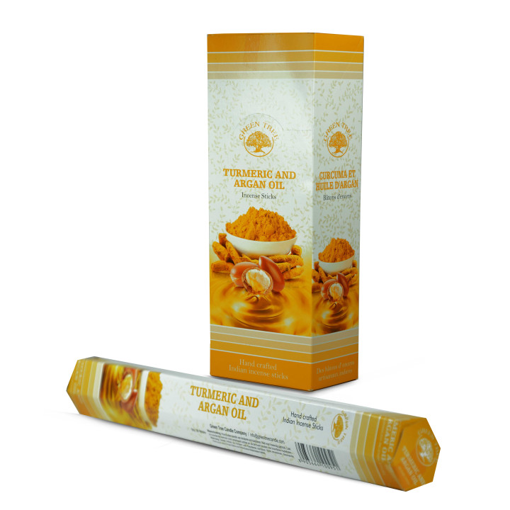 Incienso Azafrán y Aceite de Argán - 20Gr