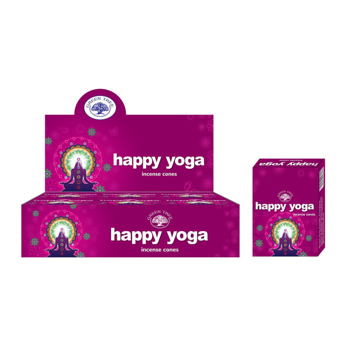 Incienso Conos Happy Yoga - Green Tree