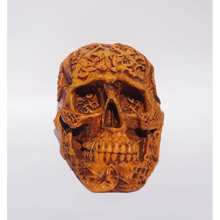 Calavera Decorativa 2– 18cmX11cmX11cm