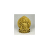 Buda dourado - Trono 14cm