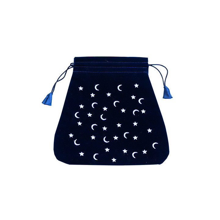 saco pour tarot – lunes et étoiles