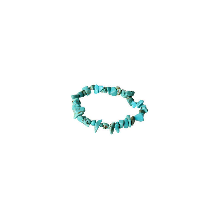 Pulsera Howlita Turquesa - Chip
