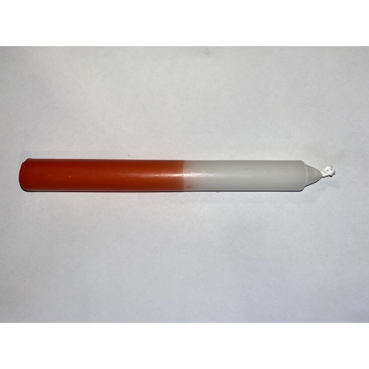 1 Vela Blanca y Roja (20x20)