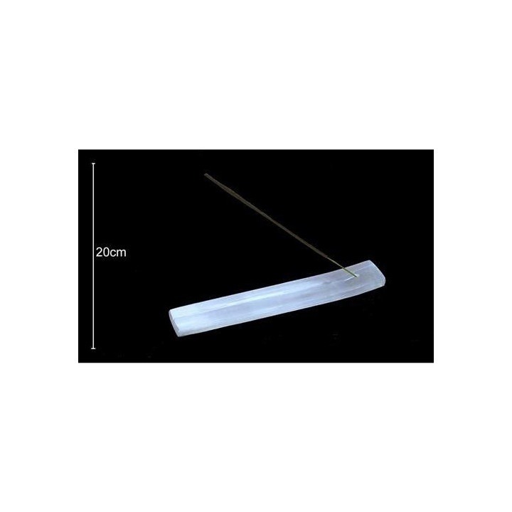 Selenit Räucherstäbchenhalter