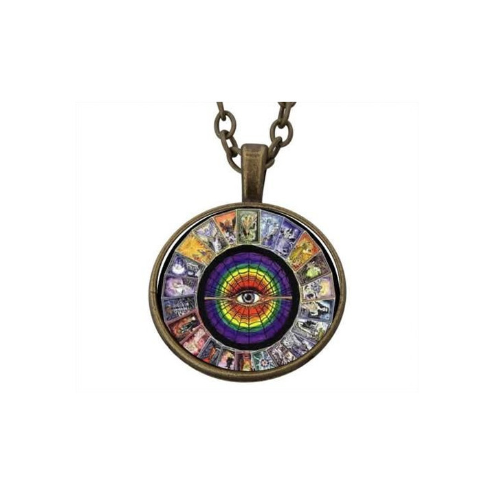 Glücksanhänger - Tarot - Silber