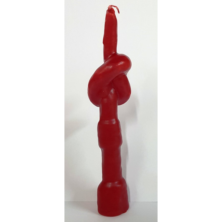 Bougie Nœud Rouge