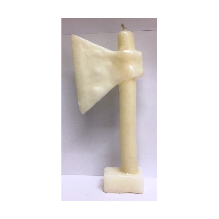 Vela Machado Blanco - 20cm