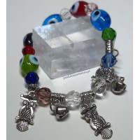 Pulseira Olho Turquia - 3 Mochos