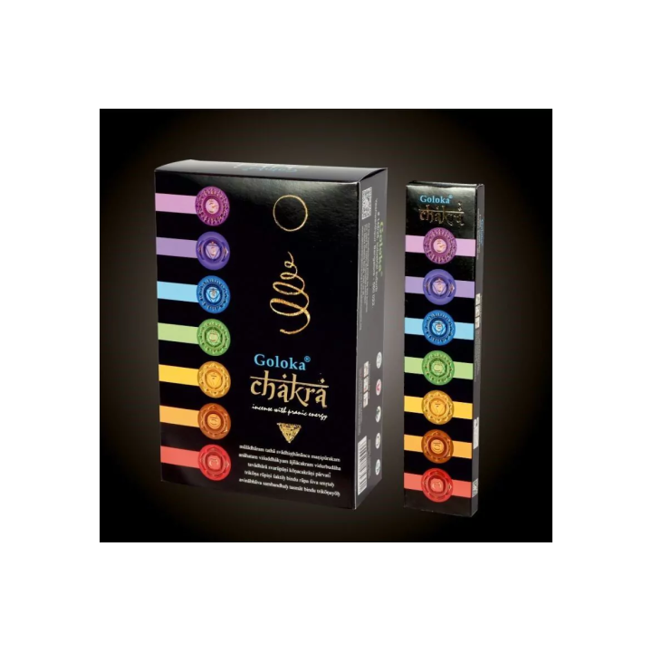 Encens Goloka Misterieux 7 Chakras- 15Gr