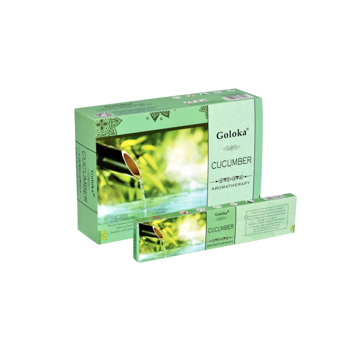 Incenso Aromaterapia Pepino - Goloka 15Gr