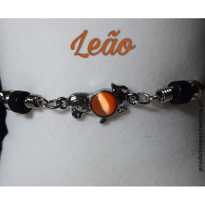 Pulsera Signo Leo - Plateada