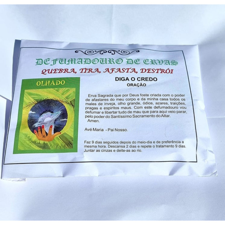 Defumador Rompe, Quita, Aleja, Destruye