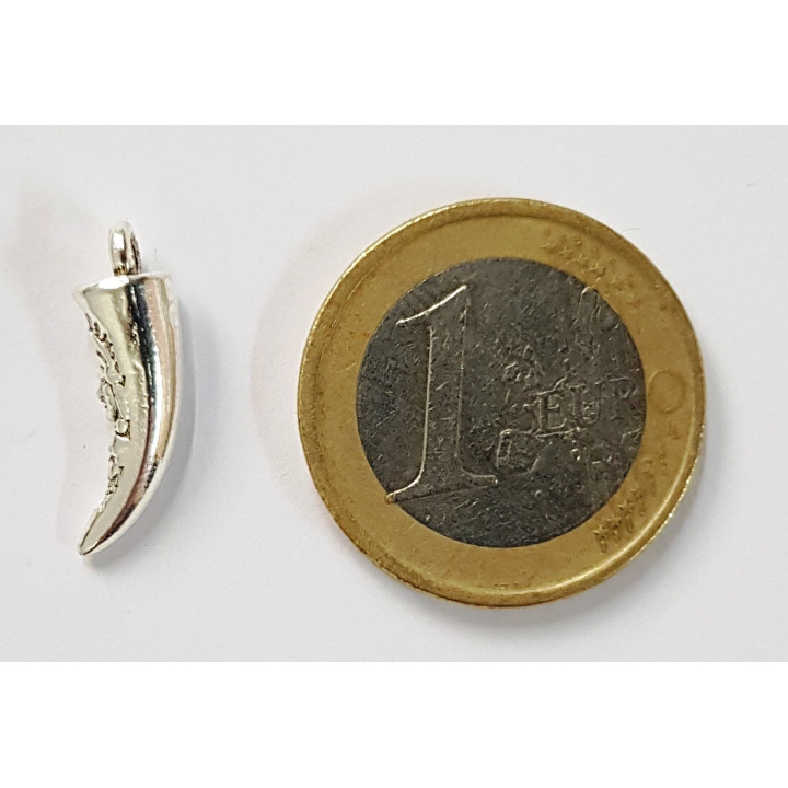 Amuleto - Corno com estampa Índio