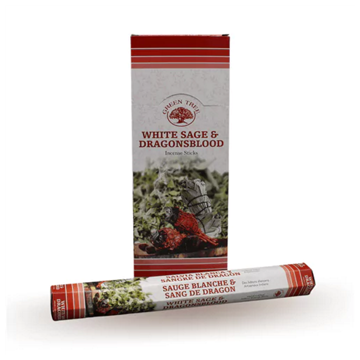 Incienso Salvia Blanca y Sangre de Dragón - 20Gr