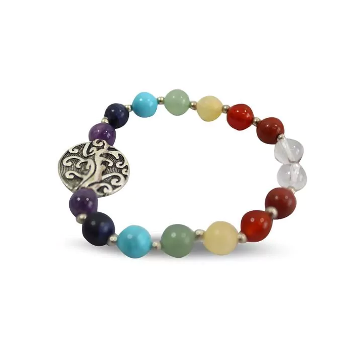 Pulsera 7 Chakras y Árbol de la Vida