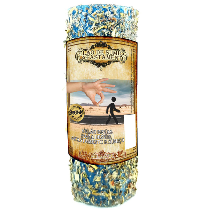 Vela Sumiço y Afastamiento - vela de hierbas