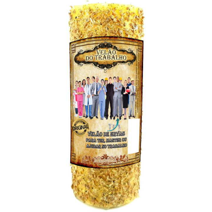 Velão de ervas trabalho