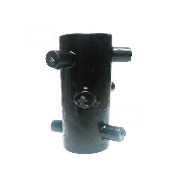 velón 7 mechas negro – deshace todo - vela