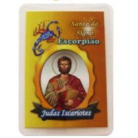 cartão signo – escorpião/são judas iscariotes