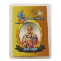 cartão signo – aquário/são tiago