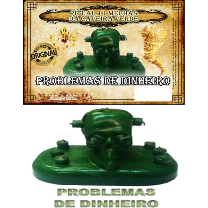 ritual 11 mechas caveira verde