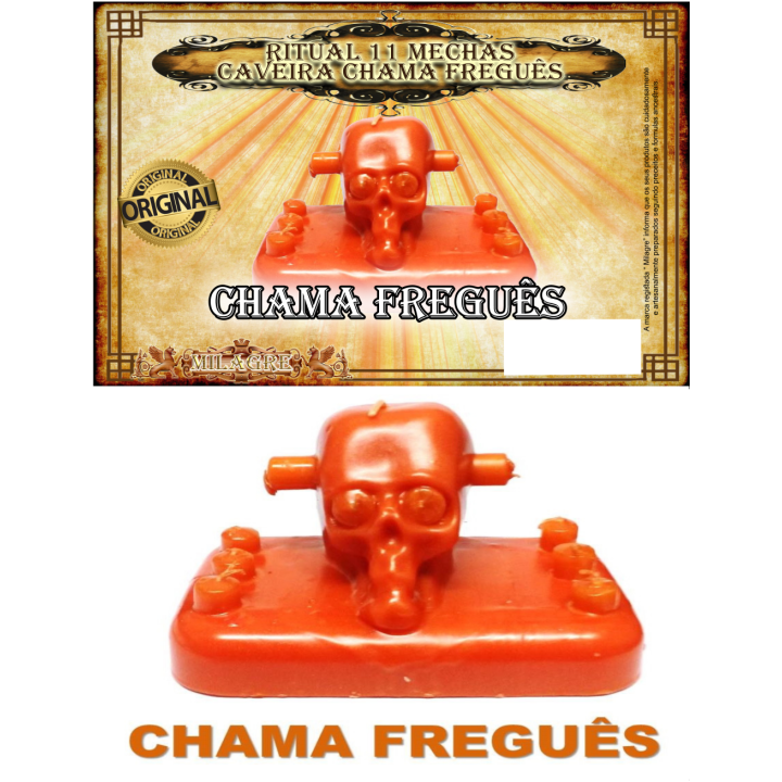 ritual 11 orangefarbene Kerzen