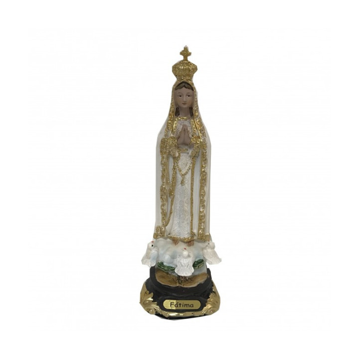 nossa senhora de fátima – branca – 32cm