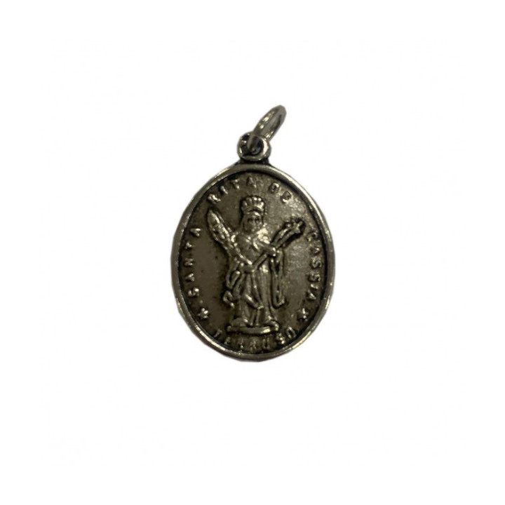 Silberne Medaille Santa Rita de Cássia