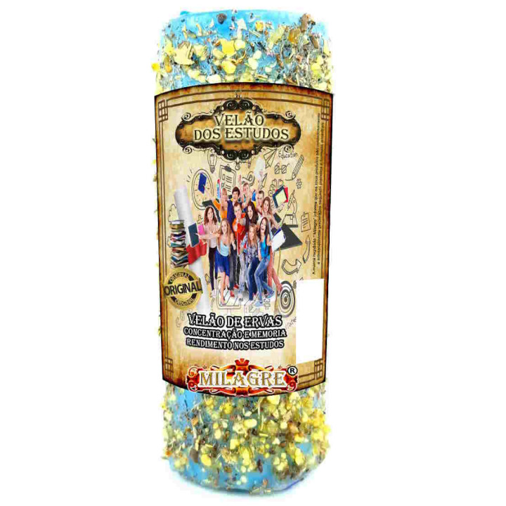 Studienkerze - Kräuterkerze