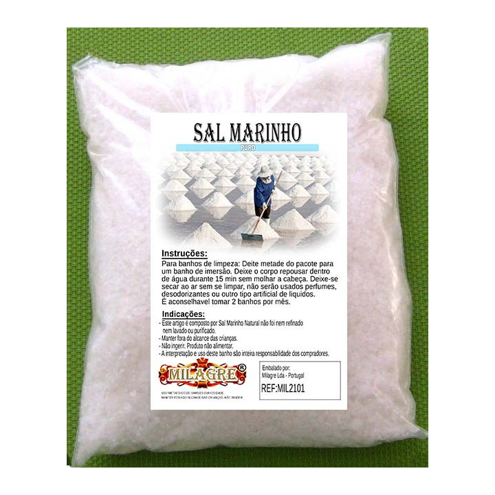 sal marinho puro – sal grosso
