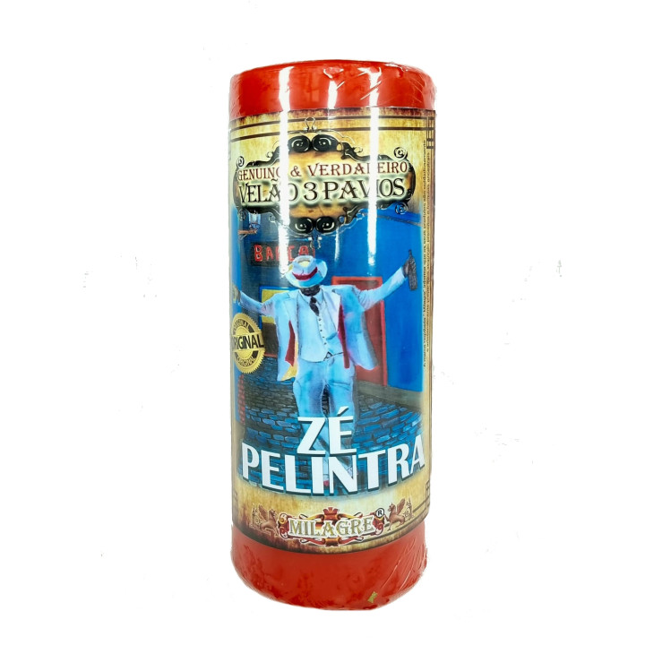 3-Flammenkerze Orixá – Zé Pelintra
